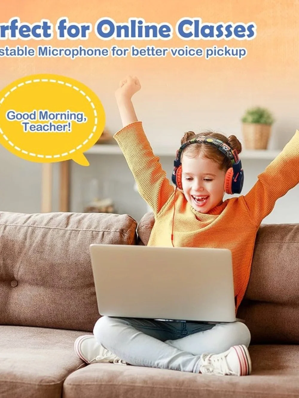 (2) Baseman Kids Headphones